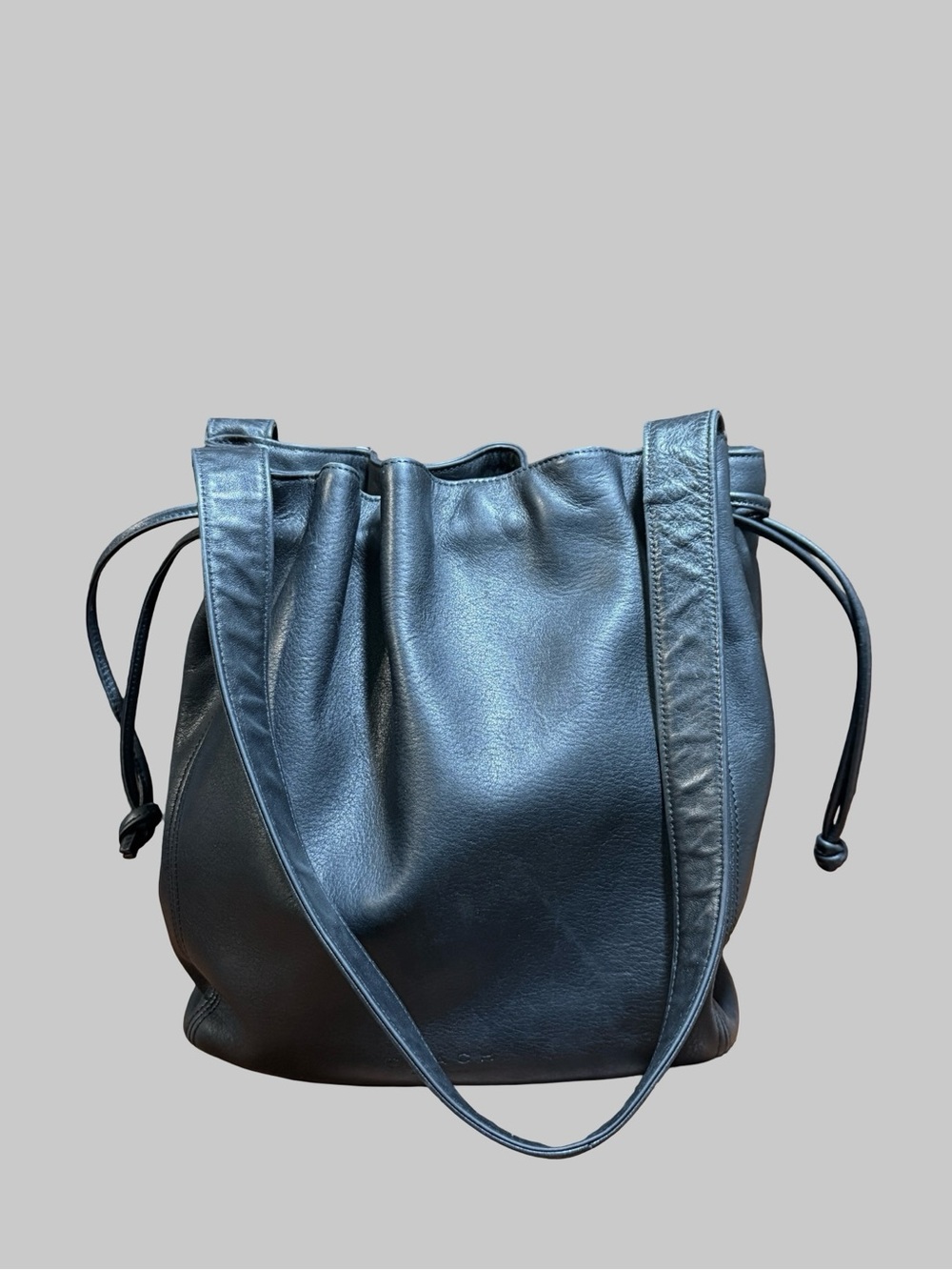 Vintage Coach Lexington Drawstring Bucket Bag #4180 Made in Italy-Blk - Picture 8 of 11